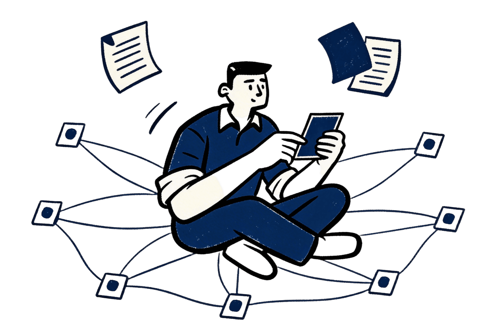 One Person Does the Work of Many